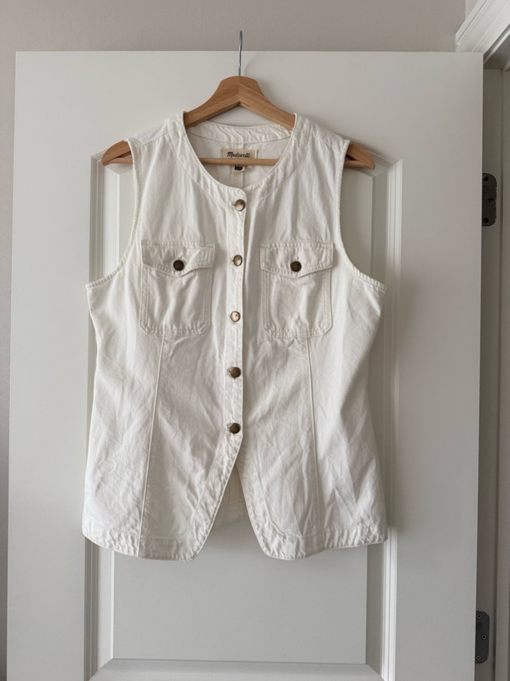 Madewell denim top